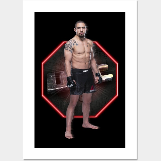 Robert Whittaker | UFC Fighter | 9 Wall Art by Semenov